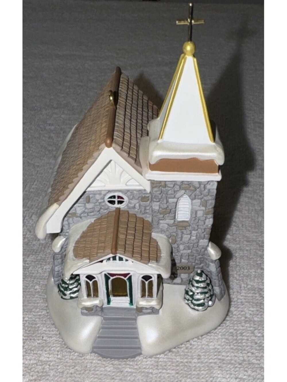 Hallmark Ornament Magic Series #6 2003 Candlelight Services Fieldstone Church